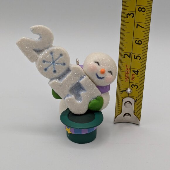 Hallmark Keepsake Frosty Fun Decade 2013 Christmas Ornament, 4th in the Series - Picture 9 of 9
